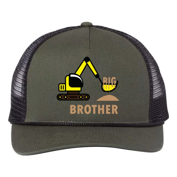 Big Brother Tractor Retro Rope Trucker Hat Cap