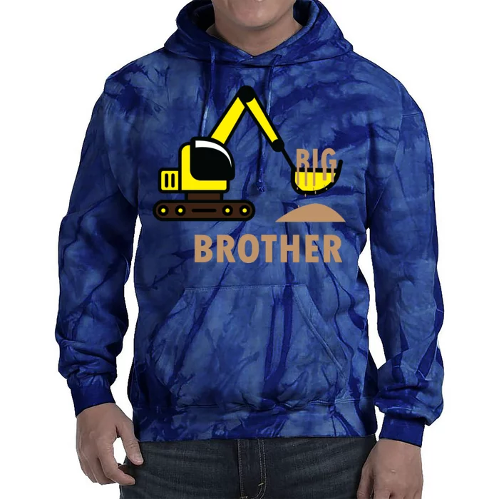 Big Brother Tractor Tie Dye Hoodie