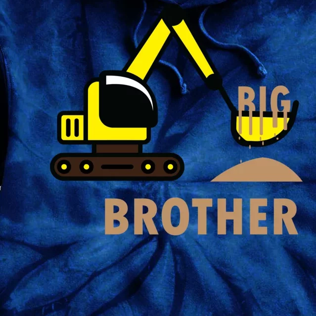 Big Brother Tractor Tie Dye Hoodie