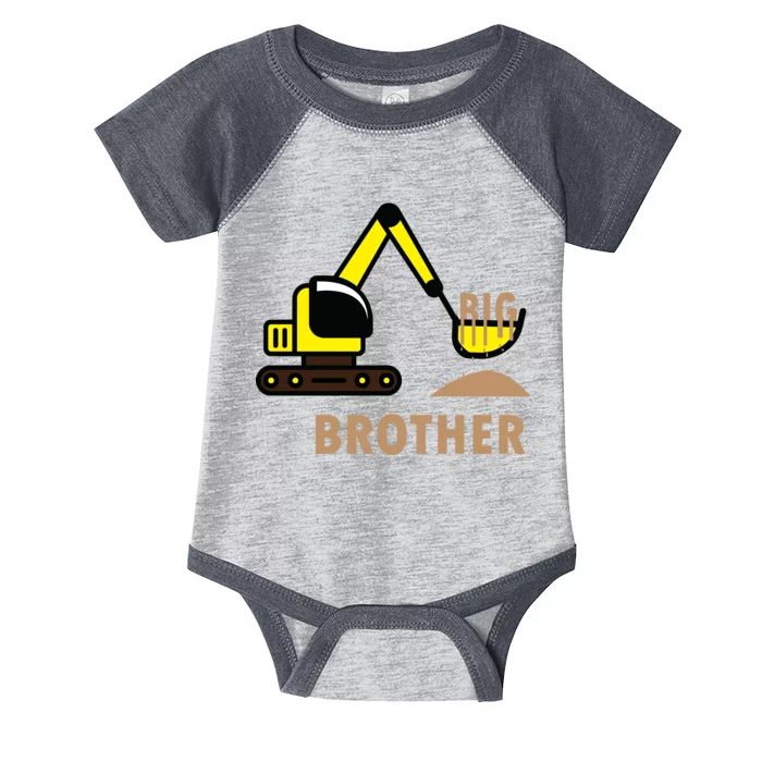 Big Brother Tractor Infant Baby Jersey Bodysuit