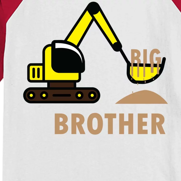 Big Brother Tractor Kids Colorblock Raglan Jersey