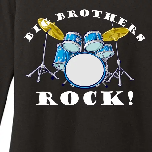 Big Brothers Rock Band Drum Set Womens CVC Long Sleeve Shirt