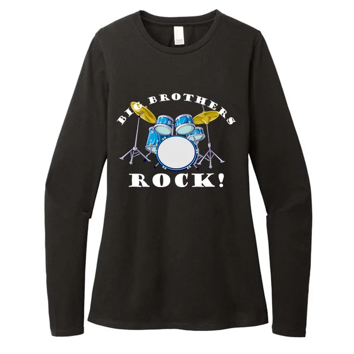 Big Brothers Rock Band Drum Set Womens CVC Long Sleeve Shirt