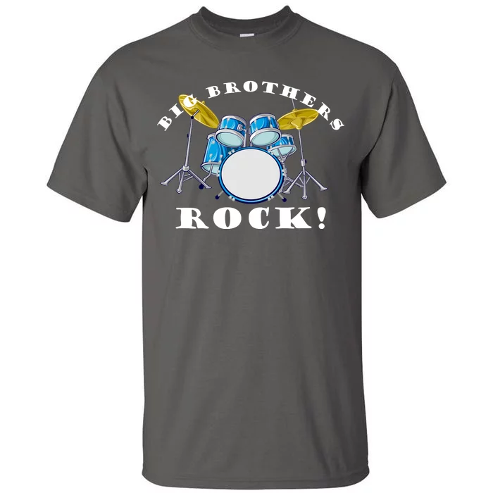 Big Brothers Rock Band Drum Set Tall T-Shirt