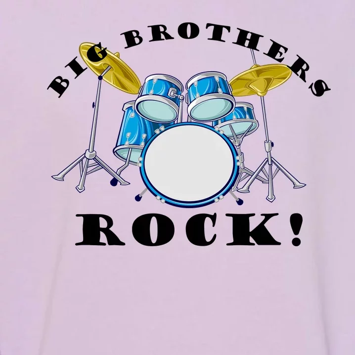 Big Brothers Rock Band Drum Set Garment-Dyed Sweatshirt