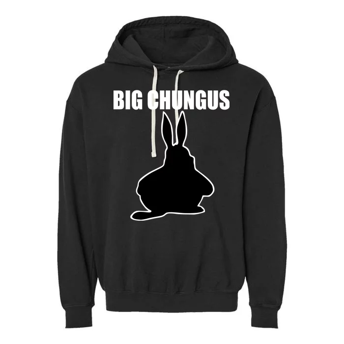 Big Chungus Funny Meme Garment-Dyed Fleece Hoodie