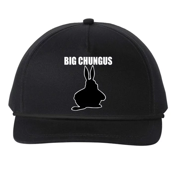 Big Chungus Funny Meme Snapback Five-Panel Rope Hat