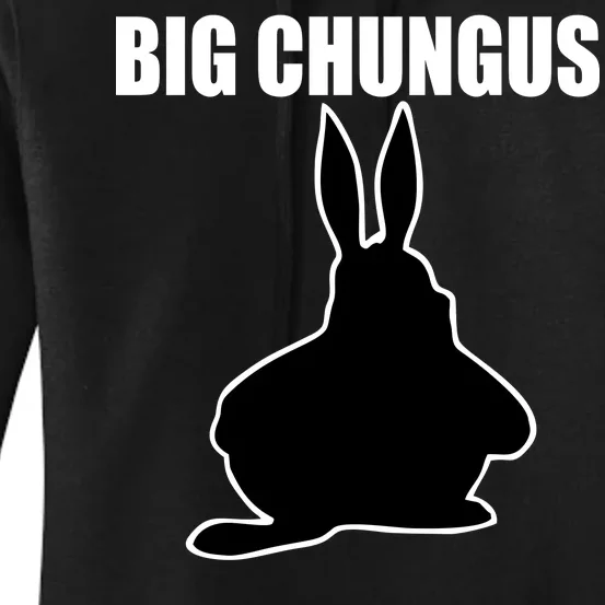 Big Chungus Funny Meme Women's Pullover Hoodie