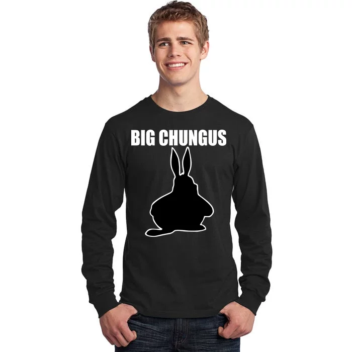 Big Chungus Funny Meme Tall Long Sleeve T-Shirt