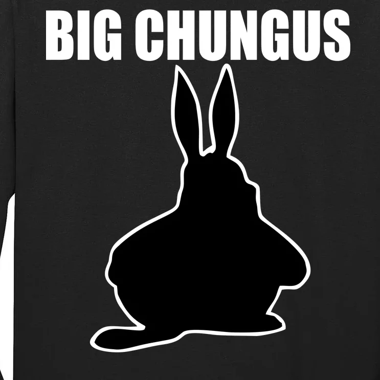 Big Chungus Funny Meme Tall Long Sleeve T-Shirt