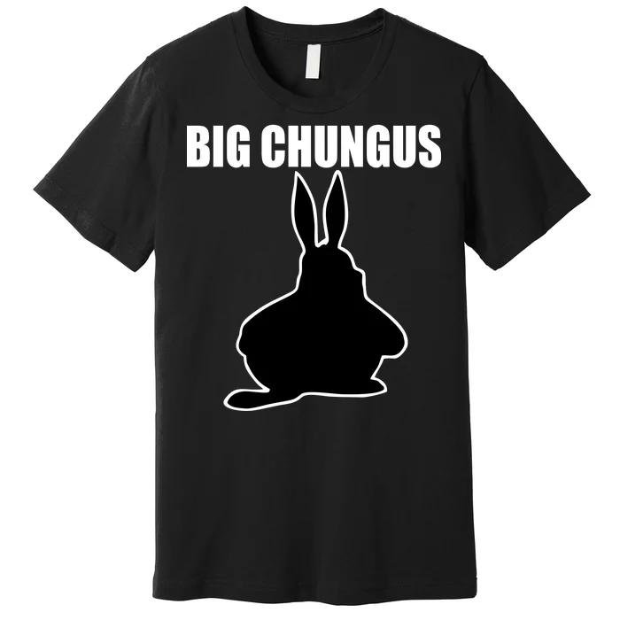 Big Chungus Funny Meme Premium T-Shirt | TeeShirtPalace