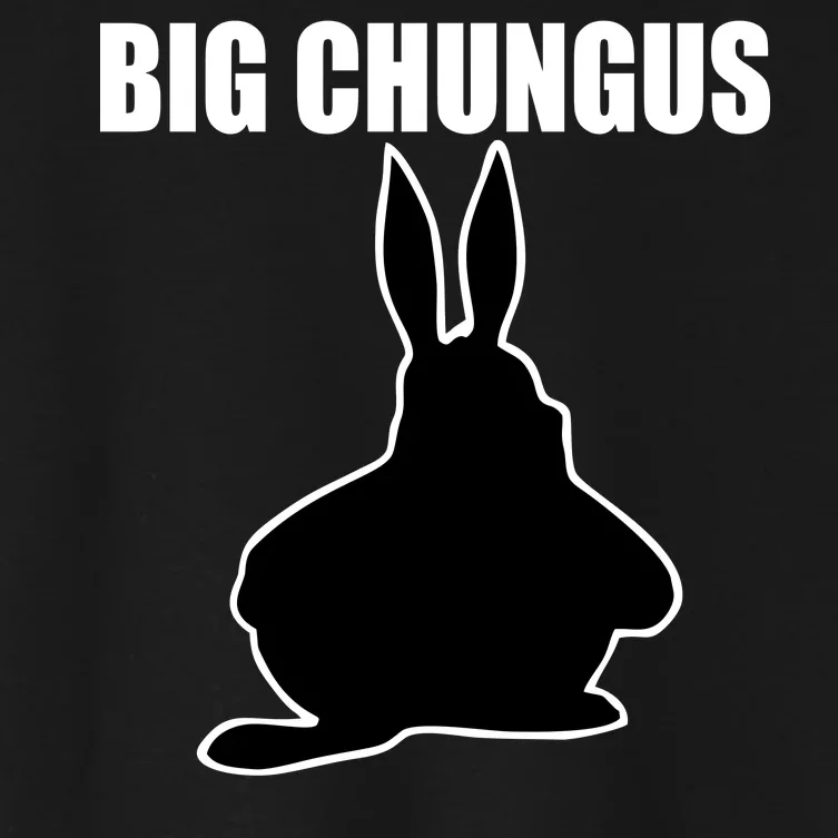 Big Chungus Funny Meme Women's Crop Top Tee