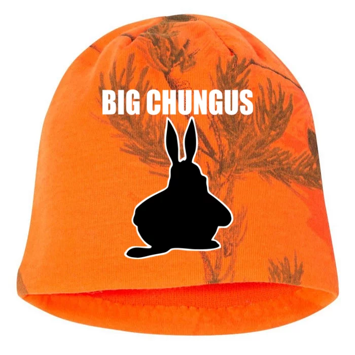 Big Chungus Funny Meme Kati - Camo Knit Beanie