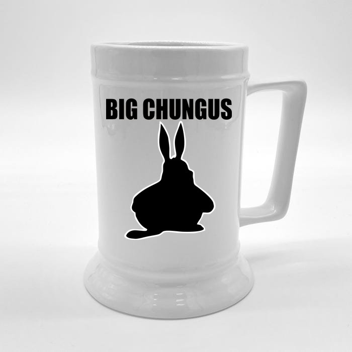 Big Chungus Funny Meme Front & Back Beer Stein