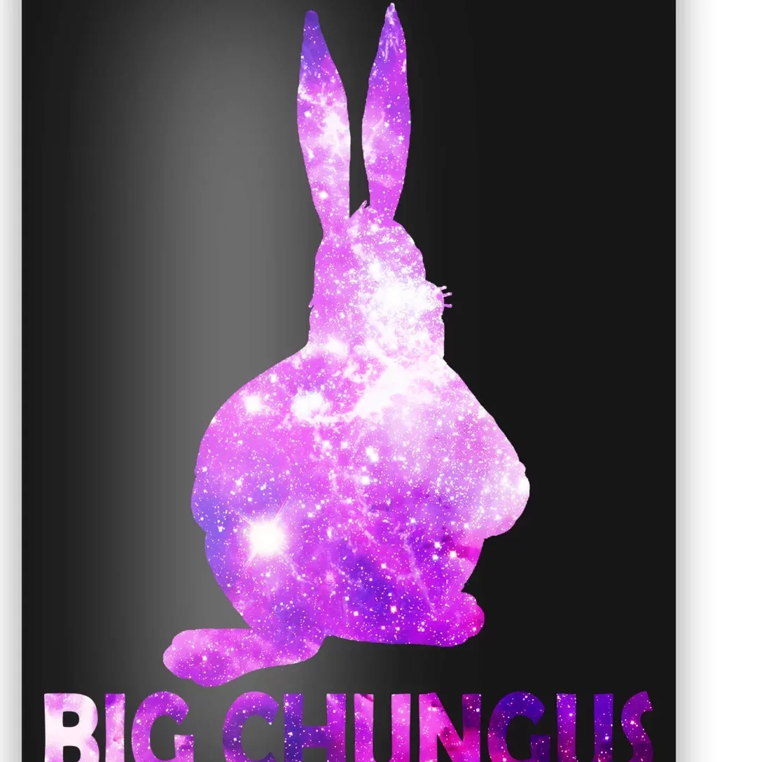 Big Chungus Galaxy Poster