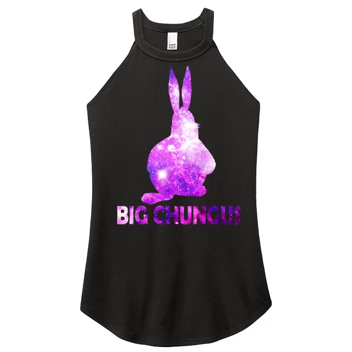 Big Chungus Galaxy Women’s Perfect Tri Rocker Tank