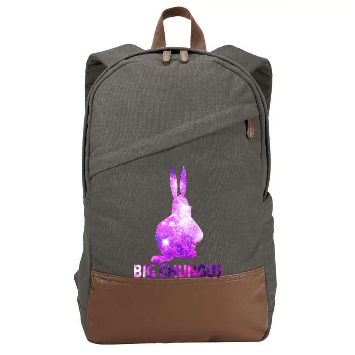 Big Chungus Galaxy Cotton Canvas Backpack