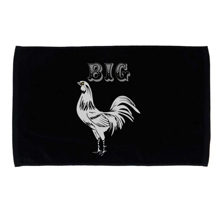 Big Cock Rooster Microfiber Hand Towel