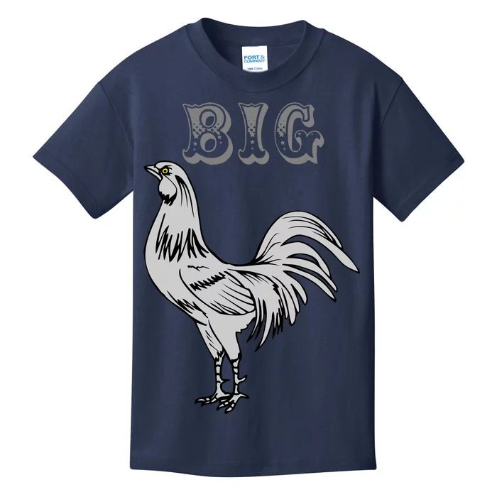 Big Cock Rooster Kids T-Shirt