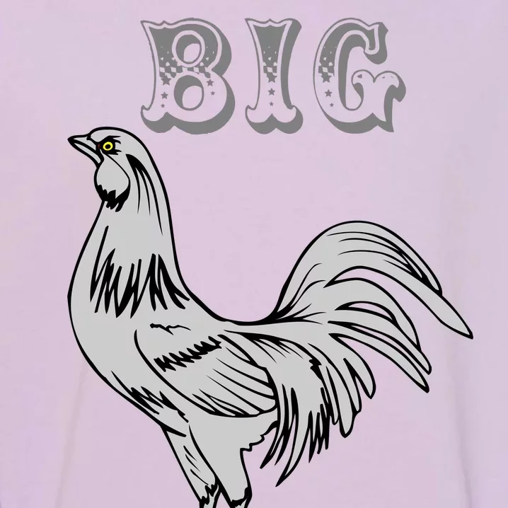 Big Cock Rooster Garment-Dyed Sweatshirt