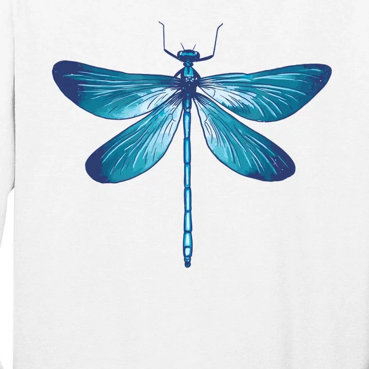 Big Dragonfly Tall Long Sleeve T-Shirt