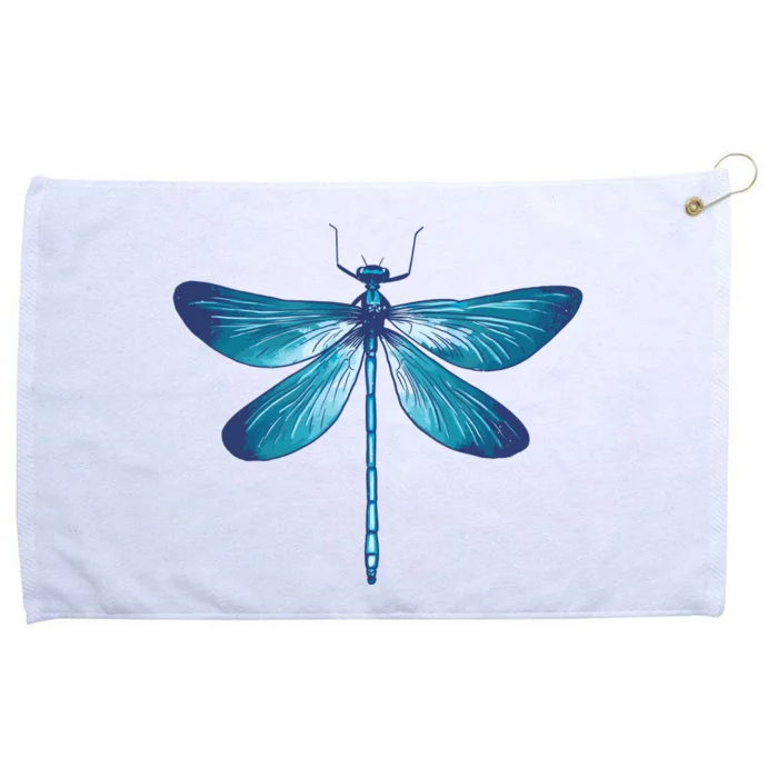 Big Dragonfly Grommeted Golf Towel