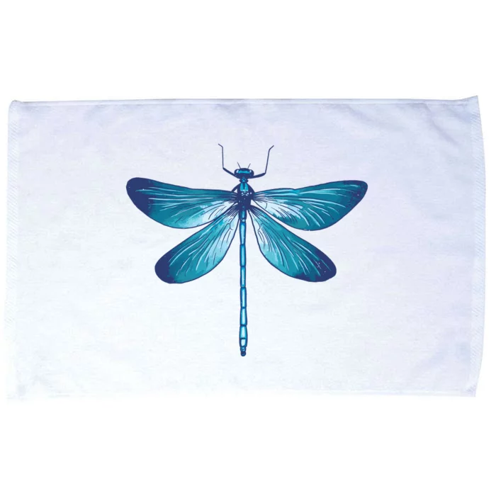 Big Dragonfly Microfiber Hand Towel