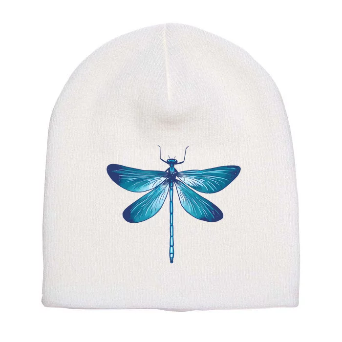 Big Dragonfly Short Acrylic Beanie