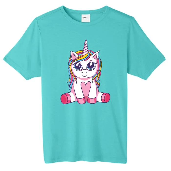 Big Eyed Unicorn ChromaSoft Performance T-Shirt