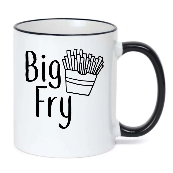 Big Fry Black Color Changing Mug