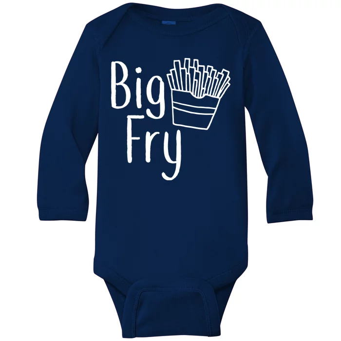 Big Fry Baby Long Sleeve Bodysuit