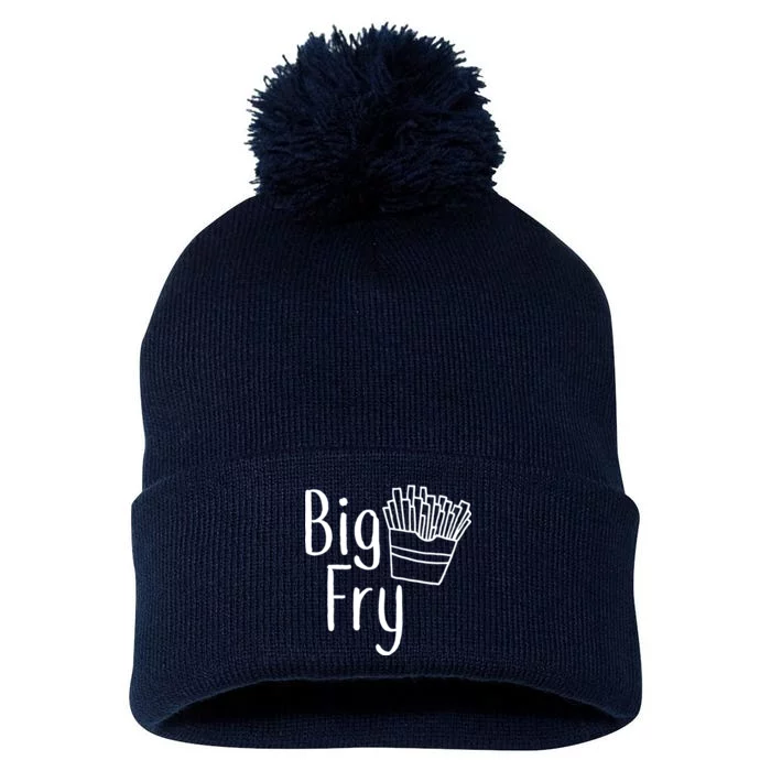 Big Fry Pom Pom 12in Knit Beanie