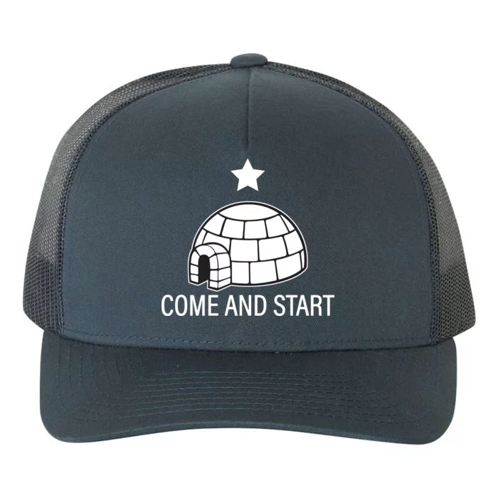 Big Igloo Boogaloo Come And Start Yupoong Adult 5-Panel Trucker Hat