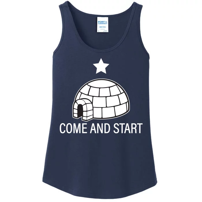 Big Igloo Boogaloo Come And Start Ladies Essential Tank