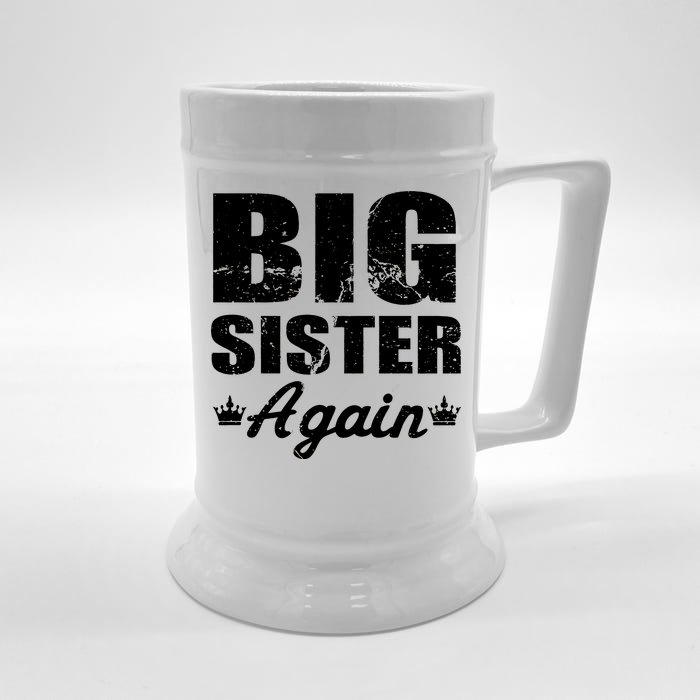 Big Sister Again Front & Back Beer Stein