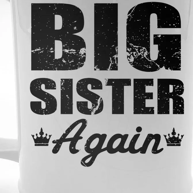 Big Sister Again Front & Back Beer Stein