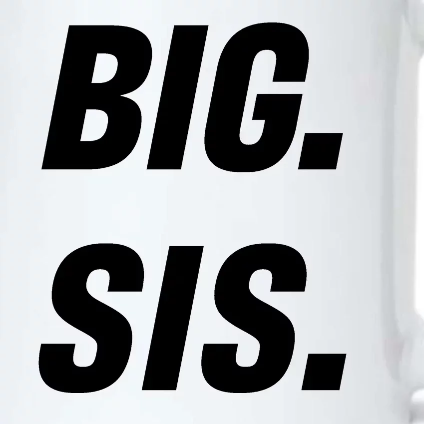 Big Sister Announcement Big Sis Black Color Changing Mug