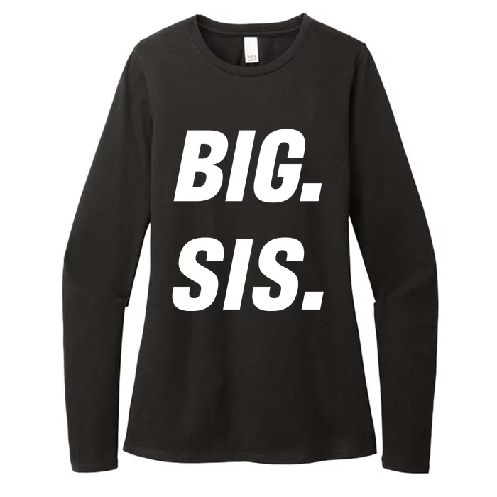 Big Sister Announcement Big Sis Womens CVC Long Sleeve Shirt