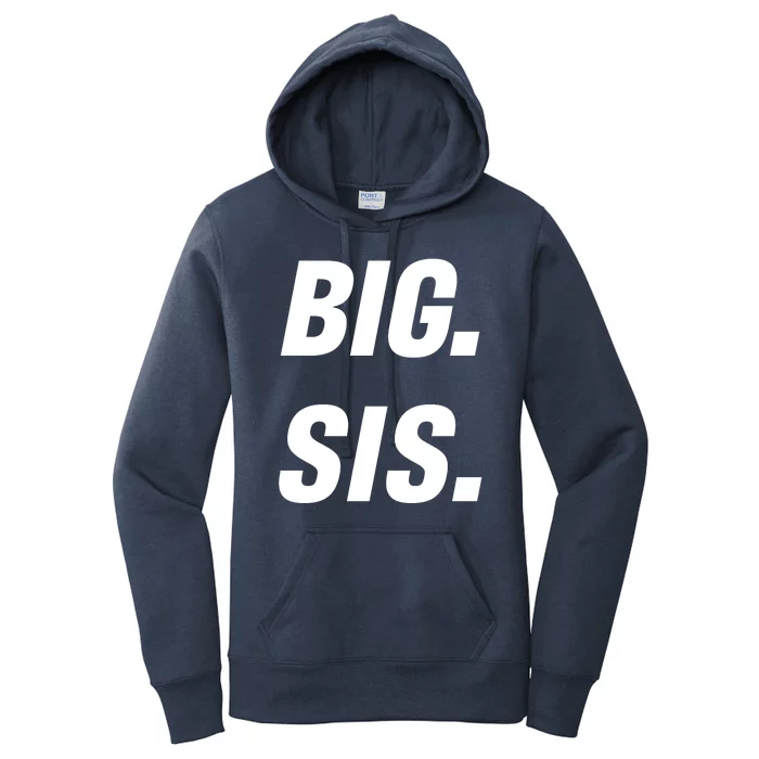 Big Sister Announcement Big Sis Women's Pullover Hoodie