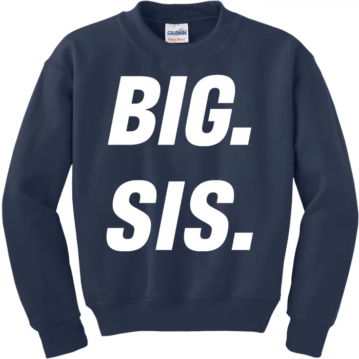 Big Sister Announcement Big Sis Kids Sweatshirt