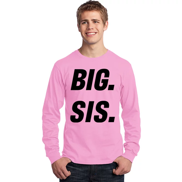 Big Sister Announcement Big Sis Long Sleeve Shirt