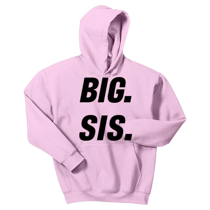 Big Sister Announcement Big Sis Kids Hoodie