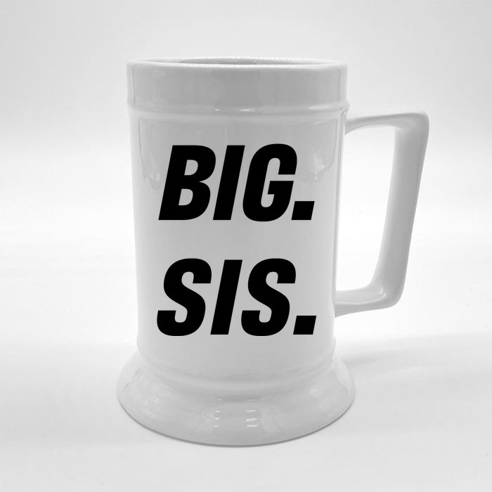 Big Sister Announcement Big Sis Front & Back Beer Stein