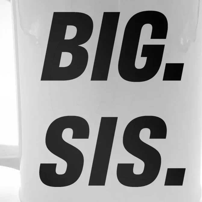 Big Sister Announcement Big Sis Front & Back Beer Stein