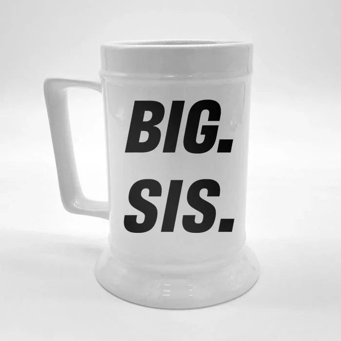 Big Sister Announcement Big Sis Front & Back Beer Stein