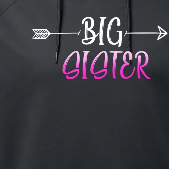 Big Sister Arrow Performance Fleece Hoodie