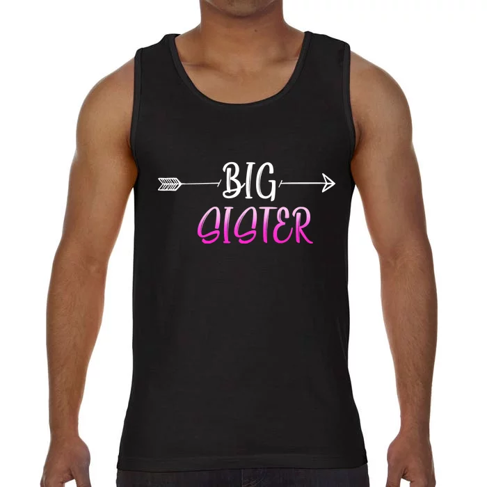 Big Sister Arrow Comfort Colors® Tank Top