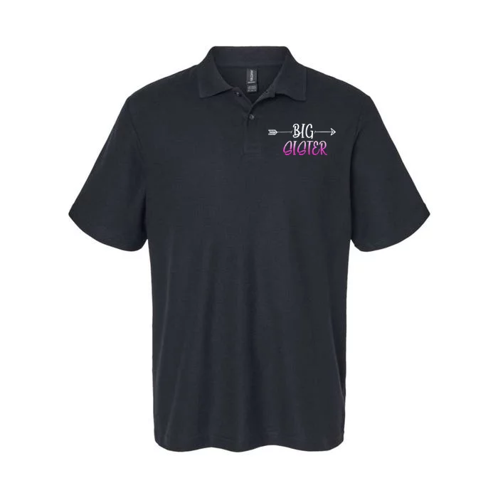 Big Sister Arrow Softstyle Adult Sport Polo