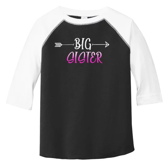 Big Sister Arrow Toddler Fine Jersey T-Shirt