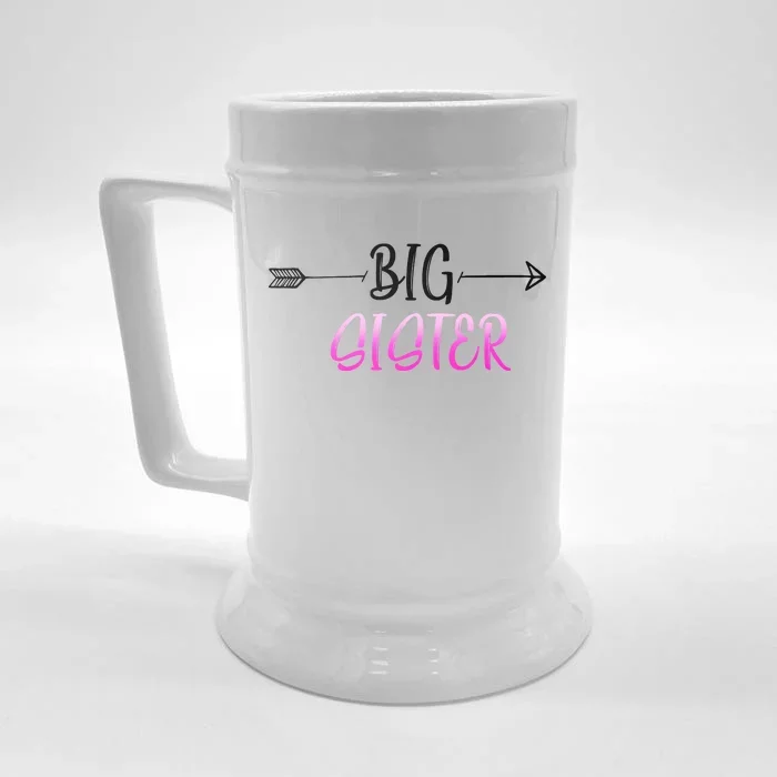 Big Sister Arrow Front & Back Beer Stein